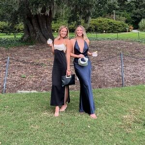 POSEY MAXI DRESS IN NAVY